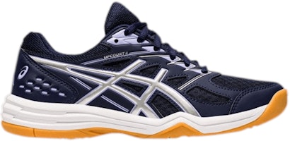 (Women) ASICS Upcourt 4 'Peacoat Pure Silver' 1072A055-400 (Women) ASICS Upcourt 4 'Peacoat Pure Silver' 1072A055-400