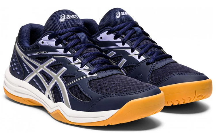 Lookbook (W) ASICS Upcourt 4 ''Peacoat Pure Silver'' Herren Hallenschuhe 1072A055-400