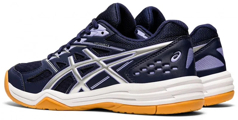 (W) ASICS Upcourt 4 ''Peacoat Pure Silver'' Herren Hallenschuhe 1072A055-400 Shop (W) ASICS Upcourt 4 ''Peacoat Pure Silver'' Herren Hallenschuhe 1072A055-400