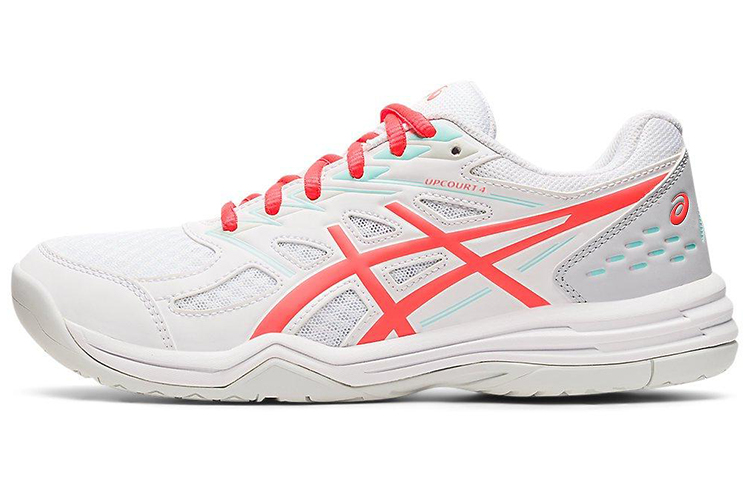 (Women) ASICS Upcourt 4 'White Sunrise Red'  1072A055-960