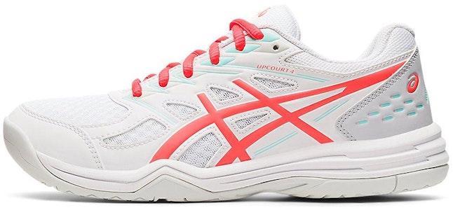 (W) ASICS Upcourt 4 'Blanco Rojo Amanecer' 1072A055-960 Buy (W) ASICS Upcourt 4 'Blanco Rojo Amanecer' 1072A055-960