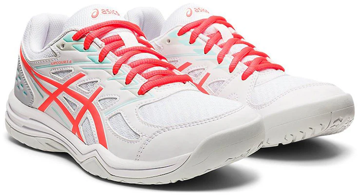 (女性)亞瑟士 Upcourt 4 '白色旭日紅' 1072A055-960 Lookbook (女性)亞瑟士 Upcourt 4 '白色旭日紅' 1072A055-960