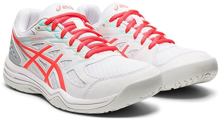 (W) ASICS Upcourt 4 '白色日出红' 篮球鞋 1072A055-960 Lookbook (W) ASICS Upcourt 4 '白色日出红' 篮球鞋 1072A055-960