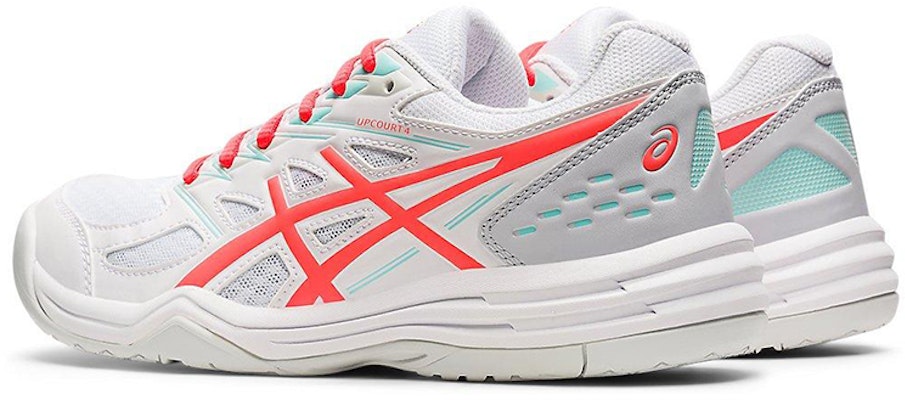 (W) ASICS Upcourt 4 '白色日出红' 篮球鞋 1072A055-960 Shop (W) ASICS Upcourt 4 '白色日出红' 篮球鞋 1072A055-960