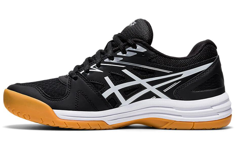(Women) ASICS Upcourt 4 Running Shoes Black/White 1072A055-001