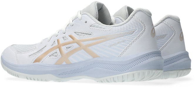 (W) ASICS Upcourt 6 Kasut Sukan Dalaman Putih/Champagne 1072A107-103 Lookbook (W) ASICS Upcourt 6 Kasut Sukan Dalaman Putih/Champagne 1072A107-103