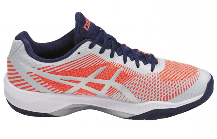 Order (W) アシックス バレーエリートFF グレー/オレンジ/ブルー B751N-0696