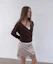 Purchase (Women) Asura Lace Satin Band Skirt Beige A26FWSK98BGOS