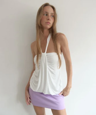 (Women) ASURA Mini Skirt Pants - Violet A26SSSK167VT0S Order (Women) ASURA Mini Skirt Pants - Violet A26SSSK167VT0S