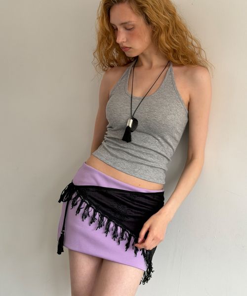 Purchase (Women) ASURA Mini Skirt Pants - Violet A26SSSK167VT0S