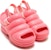 (W) UGG atmos pink x Fluff Yeah Slide 'Strawberry Cream Pink' - Krim Strawberry Merah Jambu 1136762-sbc