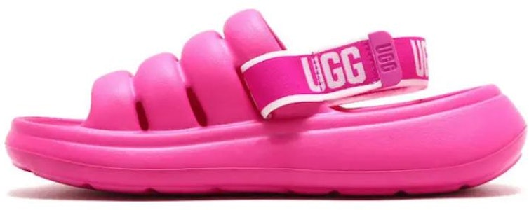 atmos pink x UGG Sport Yeah 塑膠 舒適休閒 時尚涼鞋 女款 火龍果色 Buy atmos pink x UGG Sport Yeah 塑膠 舒適休閒 時尚涼鞋 女款 火龍果色