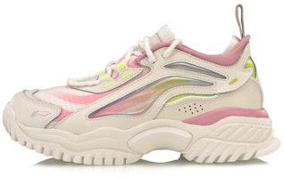 (Women) Li-Ning Aurora Windwalker x Gilr Bad Five 'White Pink' AGLP108-2 (Women) Li-Ning Aurora Windwalker x Gilr Bad Five 'White Pink' AGLP108-2