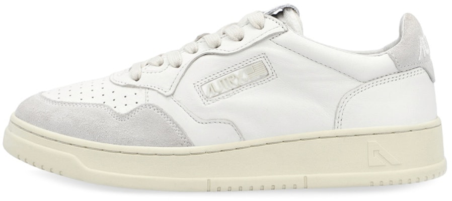 (Women) AUTRY open Low Leather Suede 'White' AOLW-CE10 Buy (Women) AUTRY open Low Leather Suede 'White' AOLW-CE10