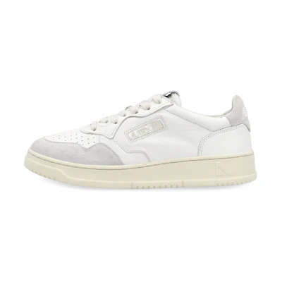 (W) AUTRY open Low Leather Suede 'White'