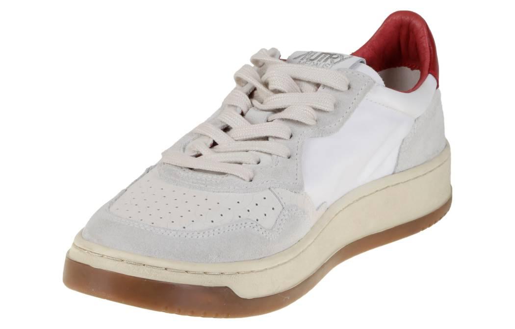(W) AUTRY Action Shoes Low 'White Grey Red' 圖 3
