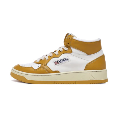 (W) AUTRY Action Shoes Low 'White Yellow'