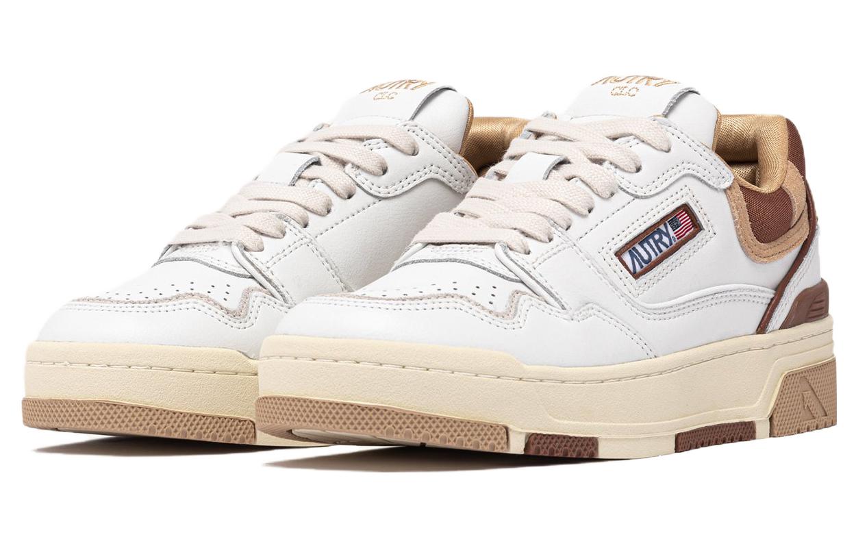 (W) AUTRY Clc 'White Brown' 圖 2