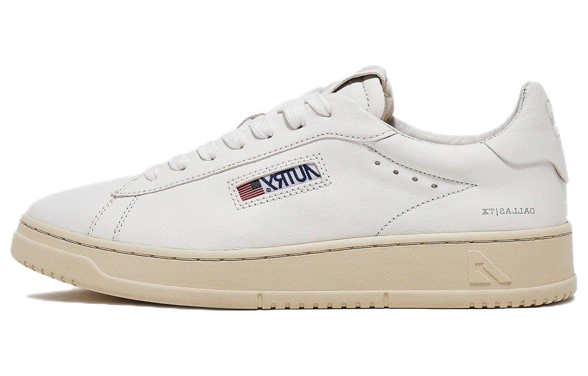 (W) AUTRY Dallas Goatskin Low 'White Cream'