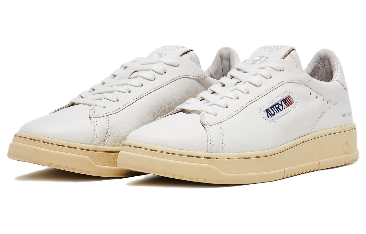 (W) AUTRY Dallas Goatskin Low 'White Cream' 圖 2