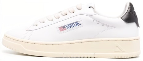 (Women) AUTRY Dallas Low Leather 'White Black' ADLW-NW08 (Women) AUTRY Dallas Low Leather 'White Black' ADLW-NW08