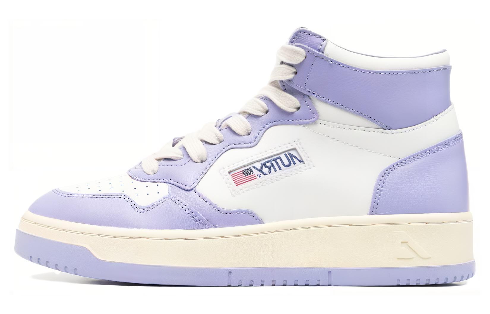 (W) AUTRY High-Top 'Purple Leather'