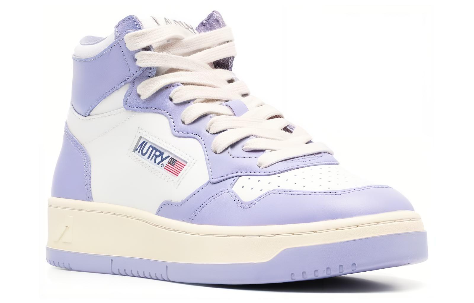 (W) AUTRY High-Top 'Purple Leather' 圖 3