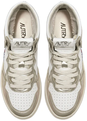 (W) AUTRY High-Top Leder-Sneaker ''Weiß Gold'' AUMW-WB16 Lookbook (W) AUTRY High-Top Leder-Sneaker ''Weiß Gold'' AUMW-WB16