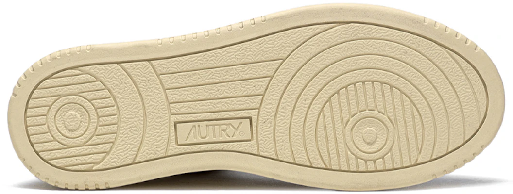 (W) AUTRY 高帮白黄皮革运动鞋 AUMW-GS01 Shop (W) AUTRY 高帮白黄皮革运动鞋 AUMW-GS01