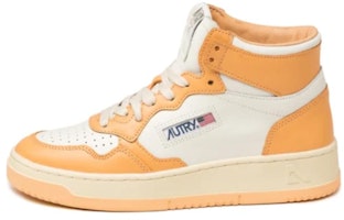 (Women) AUTRY High-Top Sneaker 'Beige Orange' AUMW-WB32 (Women) AUTRY High-Top Sneaker 'Beige Orange' AUMW-WB32