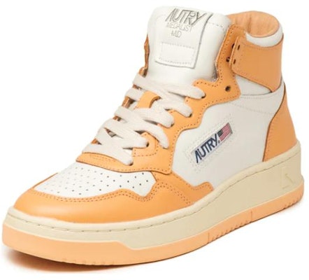 (Women) AUTRY High-Top Sneaker 'Beige Orange' AUMW-WB32 Lookbook (Women) AUTRY High-Top Sneaker 'Beige Orange' AUMW-WB32