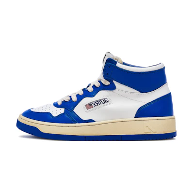 (W) AUTRY High-Top Sneaker 'White Blue'
