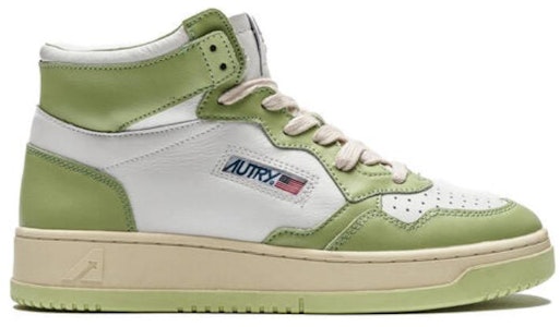 (W) Zapatillas Altas AUTRY 'Blanco Verde' AUMW-WB24 Order (W) Zapatillas Altas AUTRY 'Blanco Verde' AUMW-WB24