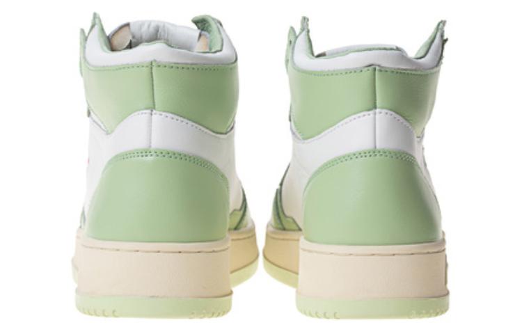 Purchase (W) 오트리 하이탑 스니커즈 '화이트 그린' (Autori Hai Tap Seunikeojeu 'Hwaiteu Geurin') AUMW-WB24