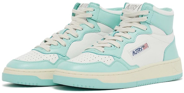 (W) オートリー メダリスト ミッド "ホワイト/ライトティール" AUMW-WB20 Lookbook (W) オートリー メダリスト ミッド "ホワイト/ライトティール" AUMW-WB20