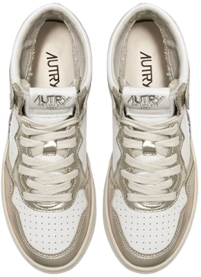 (W) Zapatillas Altas de Cuero AUTRY 'Blanco Oro' AUMW-WB16 Lookbook (W) Zapatillas Altas de Cuero AUTRY 'Blanco Oro' AUMW-WB16
