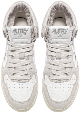 (W) Zapatillas Altas de Cuero AUTRY 'Blanco Amarillo' AUMW-GS01 Lookbook (W) Zapatillas Altas de Cuero AUTRY 'Blanco Amarillo' AUMW-GS01