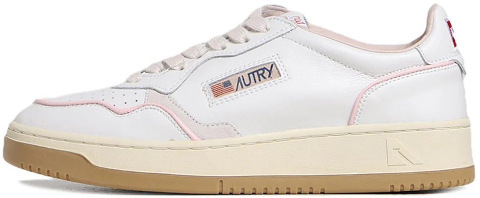 (W) AUTRY Sepatu Kulit Ikat 'Pink Putih' AOLW-CE19 Buy (W) AUTRY Sepatu Kulit Ikat 'Pink Putih' AOLW-CE19