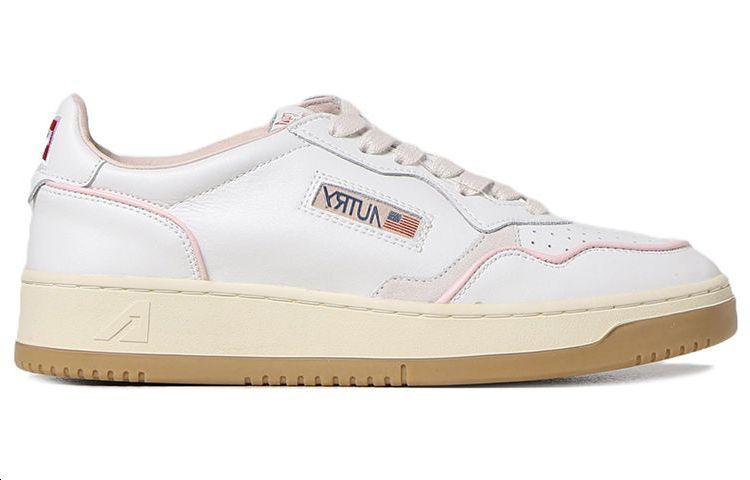 (W) AUTRY Leather Lace-Up 'Pink White' 圖 2