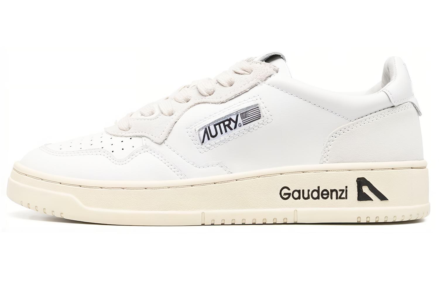 (W) AUTRY Leather Lace-Up 'White Fashion'