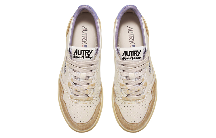 Lookbook (W) オートリー メダリスト ヴィンテージ (白/黒/茶/紫) AVLW-YL04