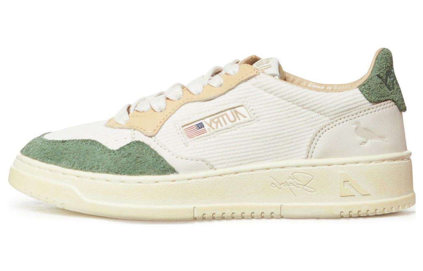 (Women) AUTRY Leather Low-Top Sneaker 'White' AVLW-STA1