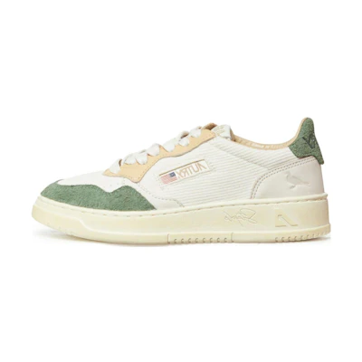 (W) AUTRY Leather Low-Top Sneaker 'White'