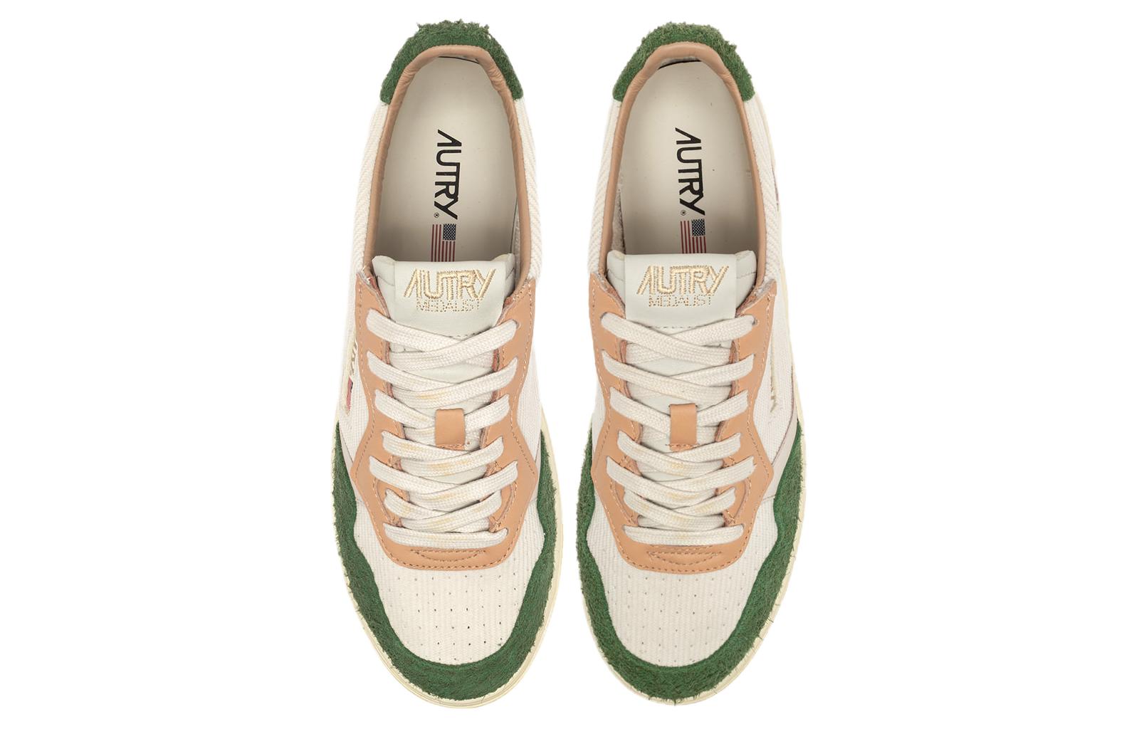 Shop (W) オートリー レザー ローカットスニーカー (ホワイト) AVLW-STA1