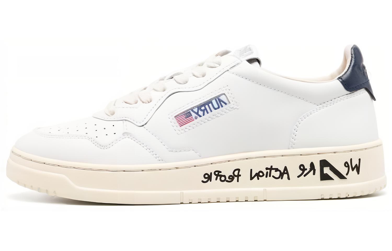 (Women) AUTRY Leather Low 'Fashion Black and White' AULW-LD07