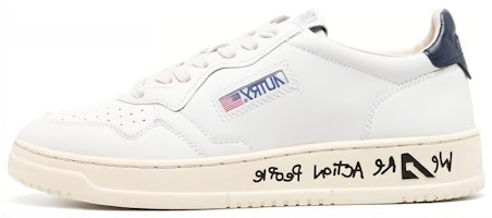 (Women) AUTRY Leather Low 'Fashion Black and White' AULW-LD07 (Women) AUTRY Leather Low 'Fashion Black and White' AULW-LD07