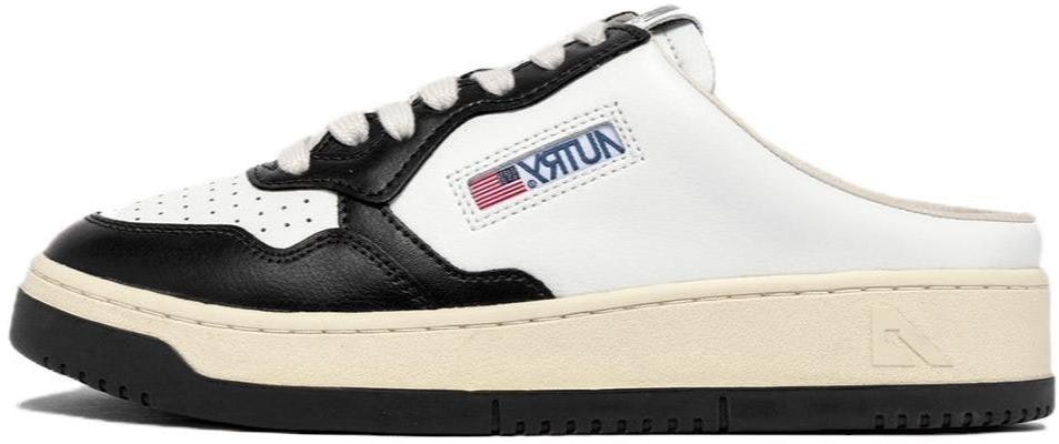 (Women) AUTRY Leather Mule 'Black and White' MULW-WB01 Buy (Women) AUTRY Leather Mule 'Black and White' MULW-WB01
