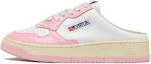 Buy (W) (女性用) AUTRY レザーミュール 'ホワイト ピンク' MULW-WB37 MULW-WB37