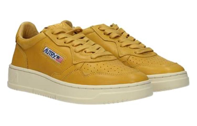 (W) AUTRY Leather Sneaker 'Versatile Fashion Yellow' 圖 2