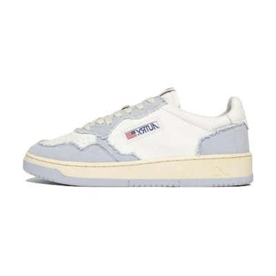 (W) AUTRY Low-Top 'White Light Blue'